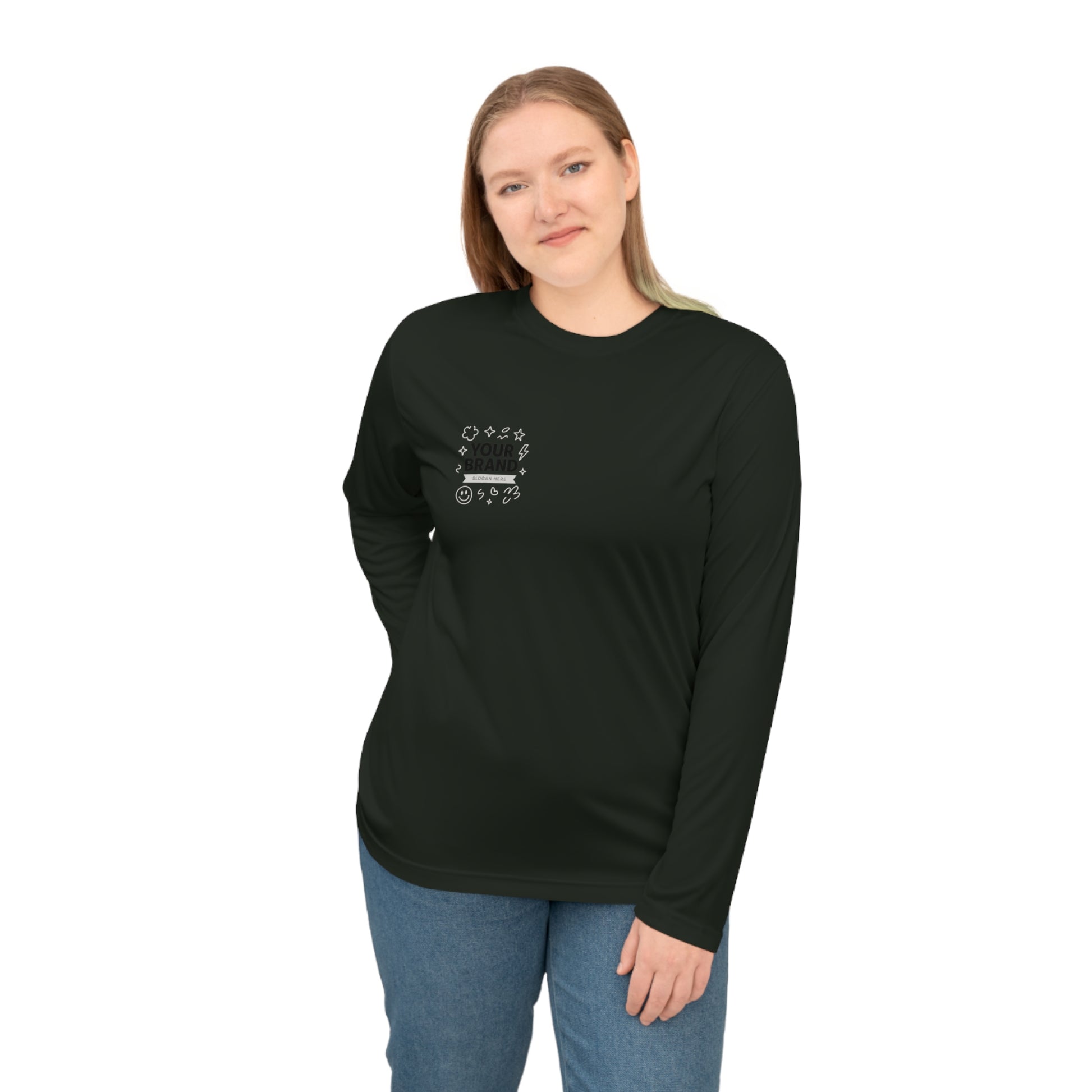 Performance Long-Sleeve - 100% Activewear Polyester