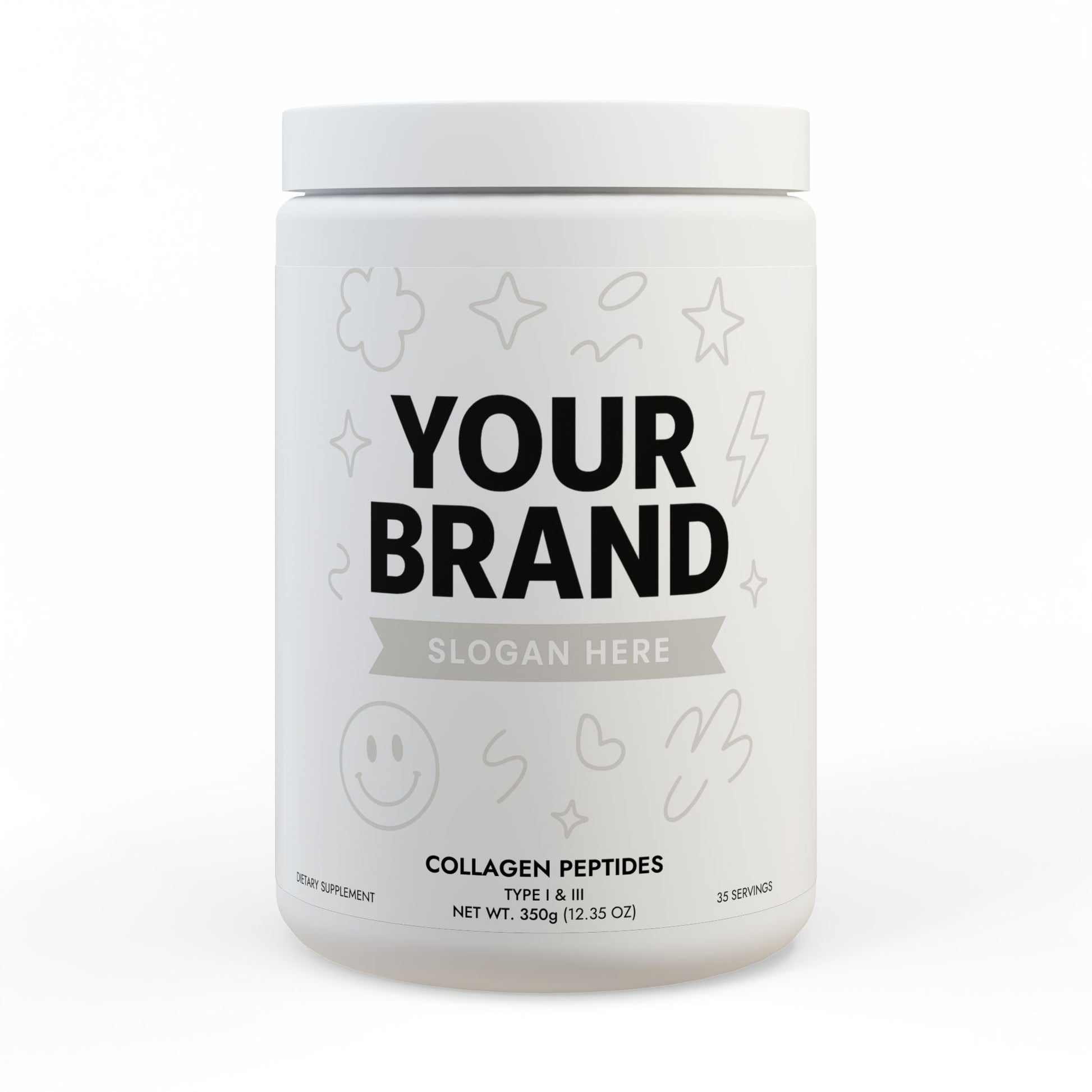 Collagen Peptides Type I & III Supplement (350g, 12.3oz) (Resale $30-$35)