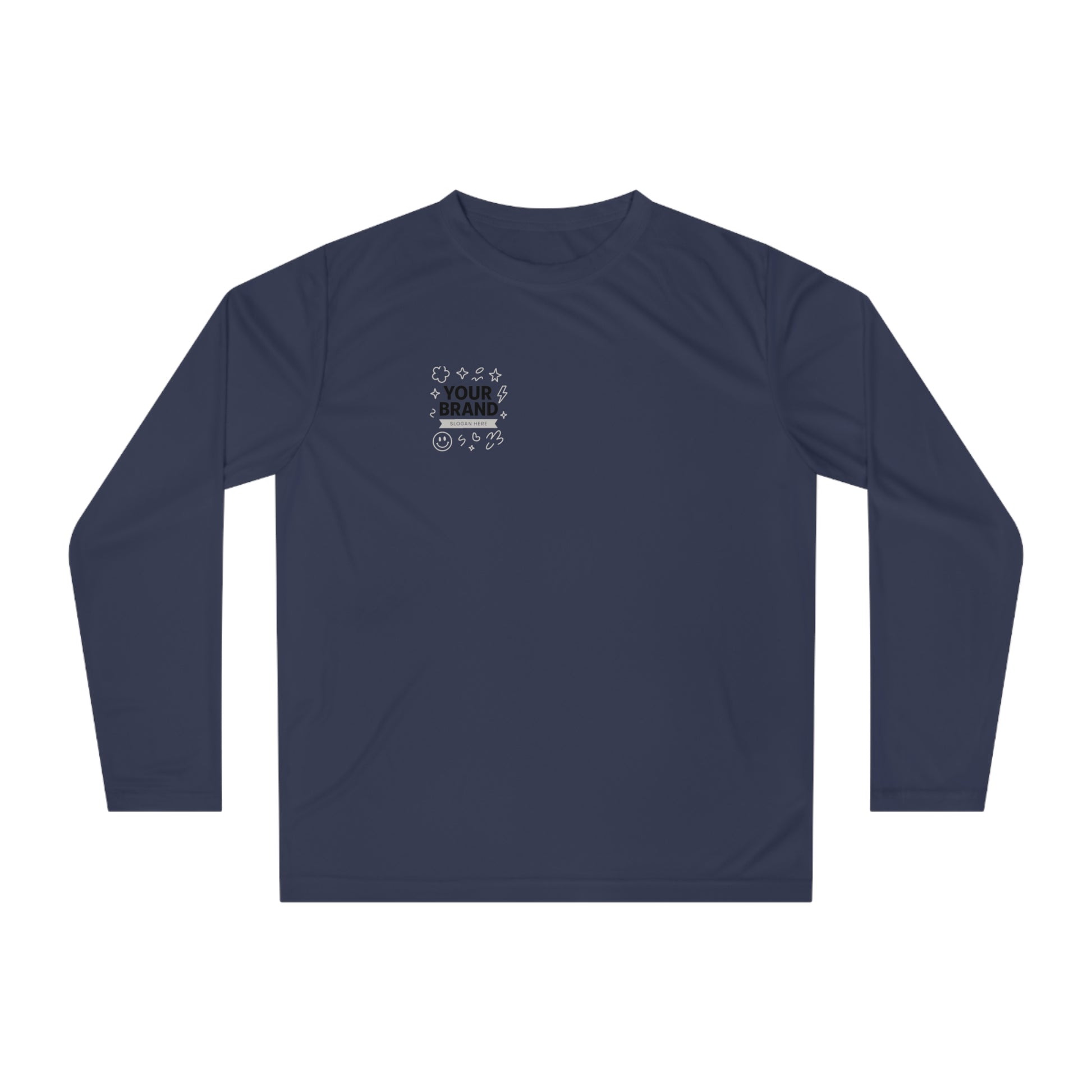 Performance Long-Sleeve - 100% Activewear Polyester