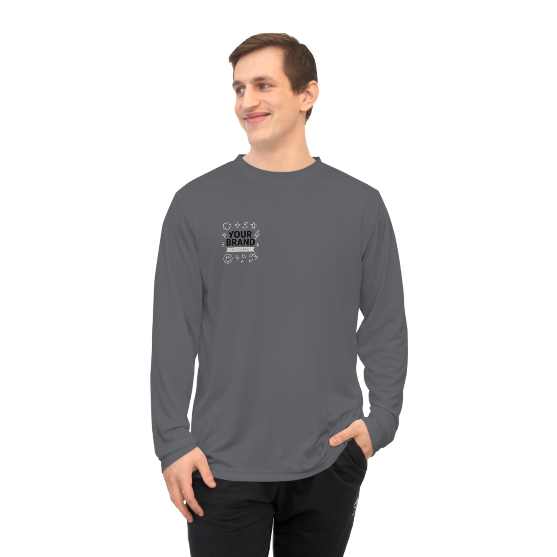 Performance Long-Sleeve - 100% Activewear Polyester