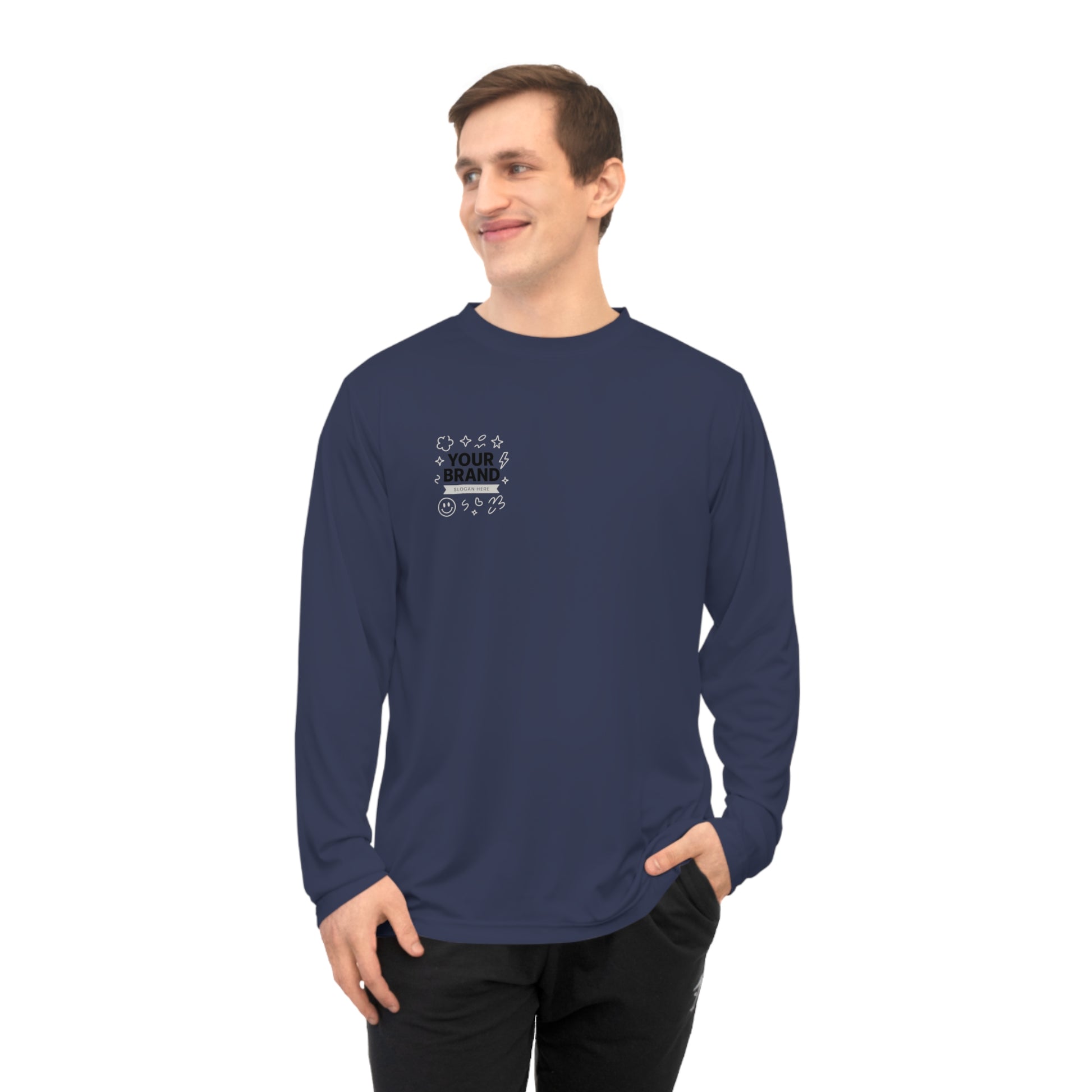 Performance Long-Sleeve - 100% Activewear Polyester