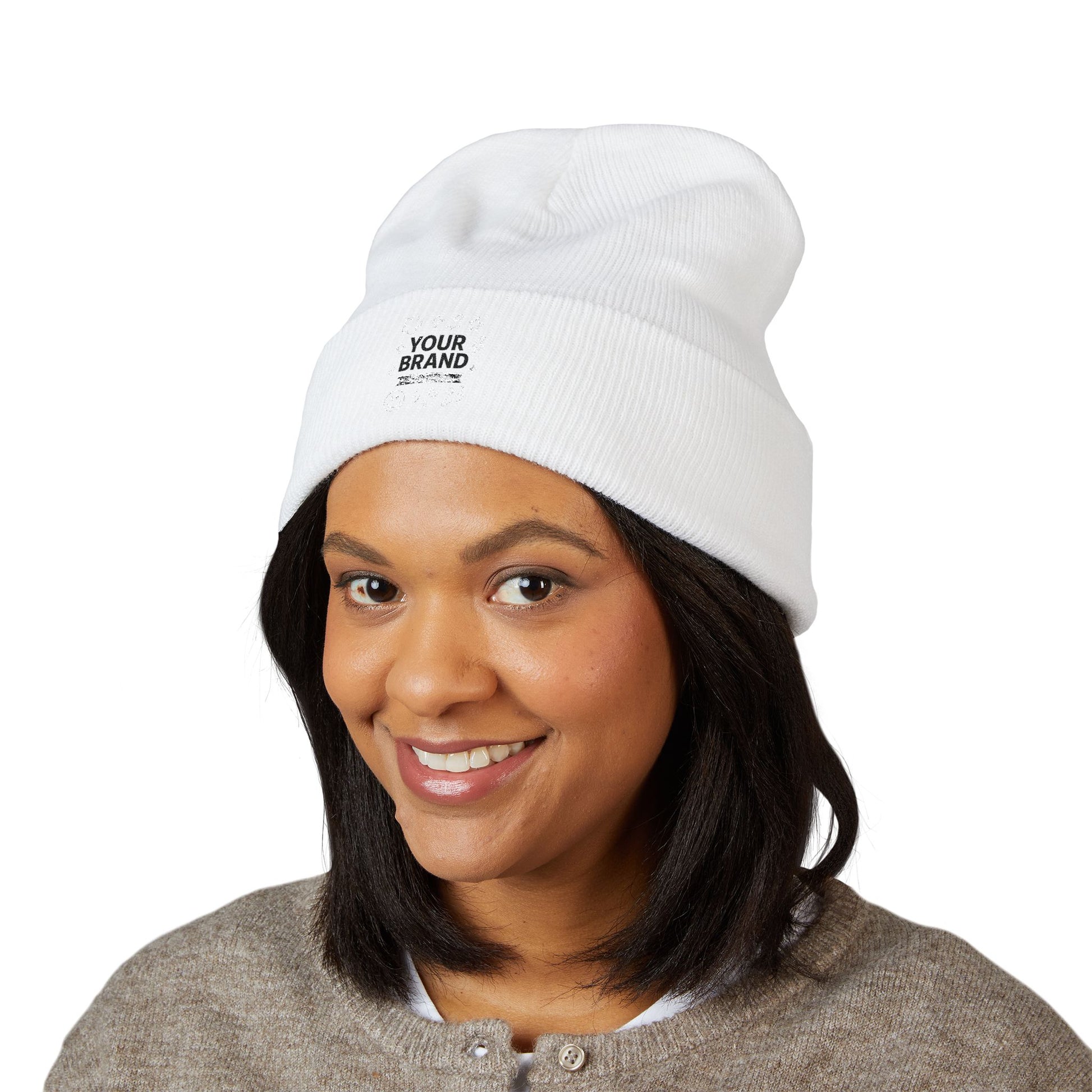 Cuffed Beanie (Embroidery)