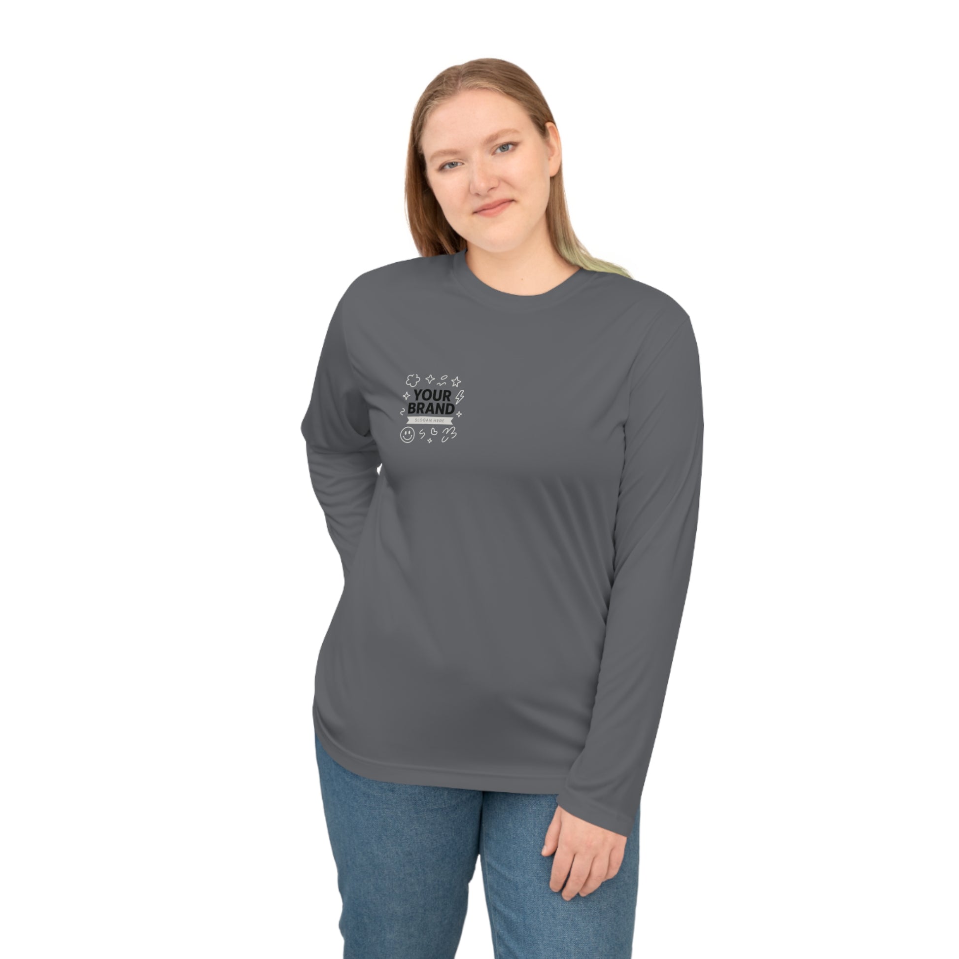 Performance Long-Sleeve - 100% Activewear Polyester