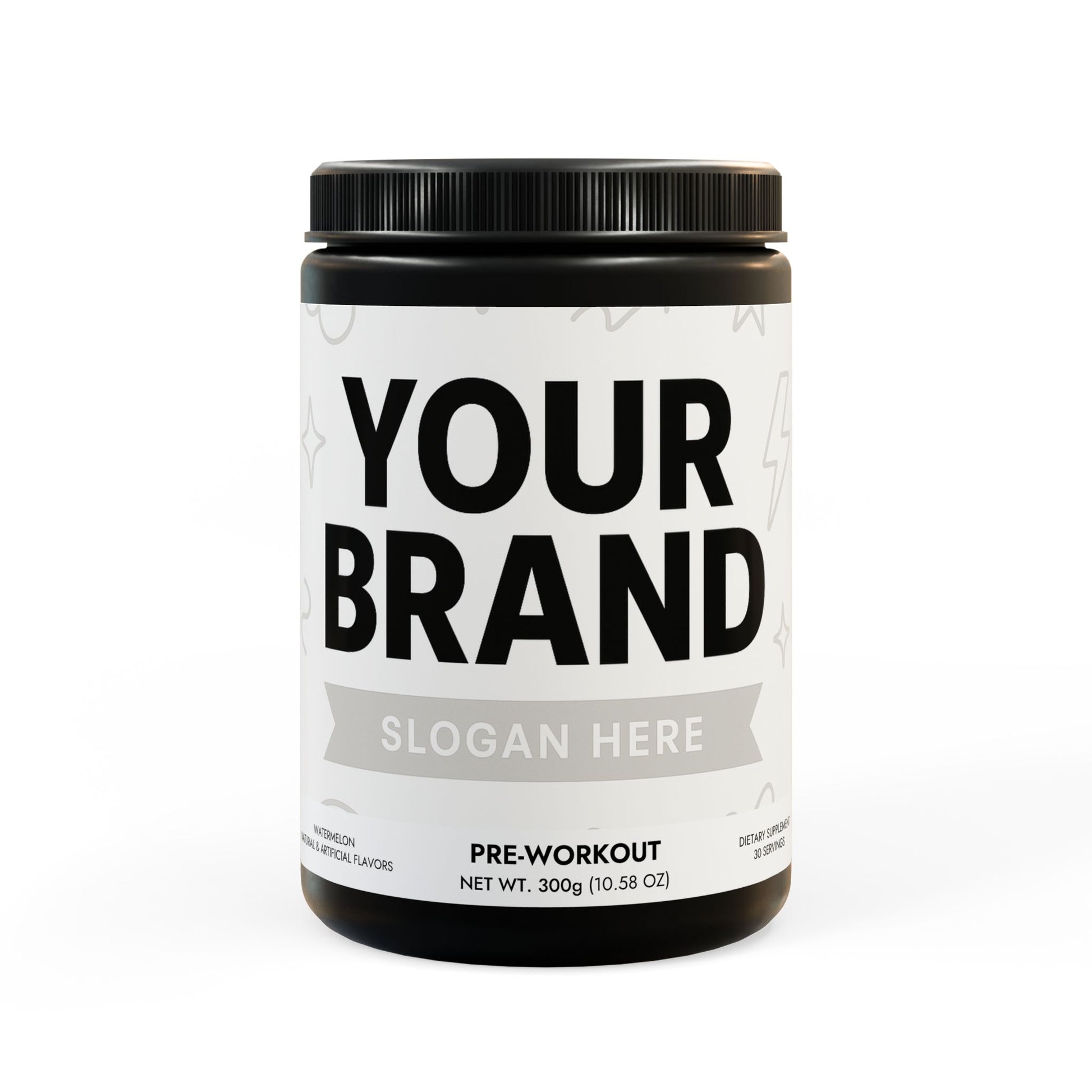 Pre-Workout-Watermelon (Resale: $25-$45) (300g, 10.58oz)