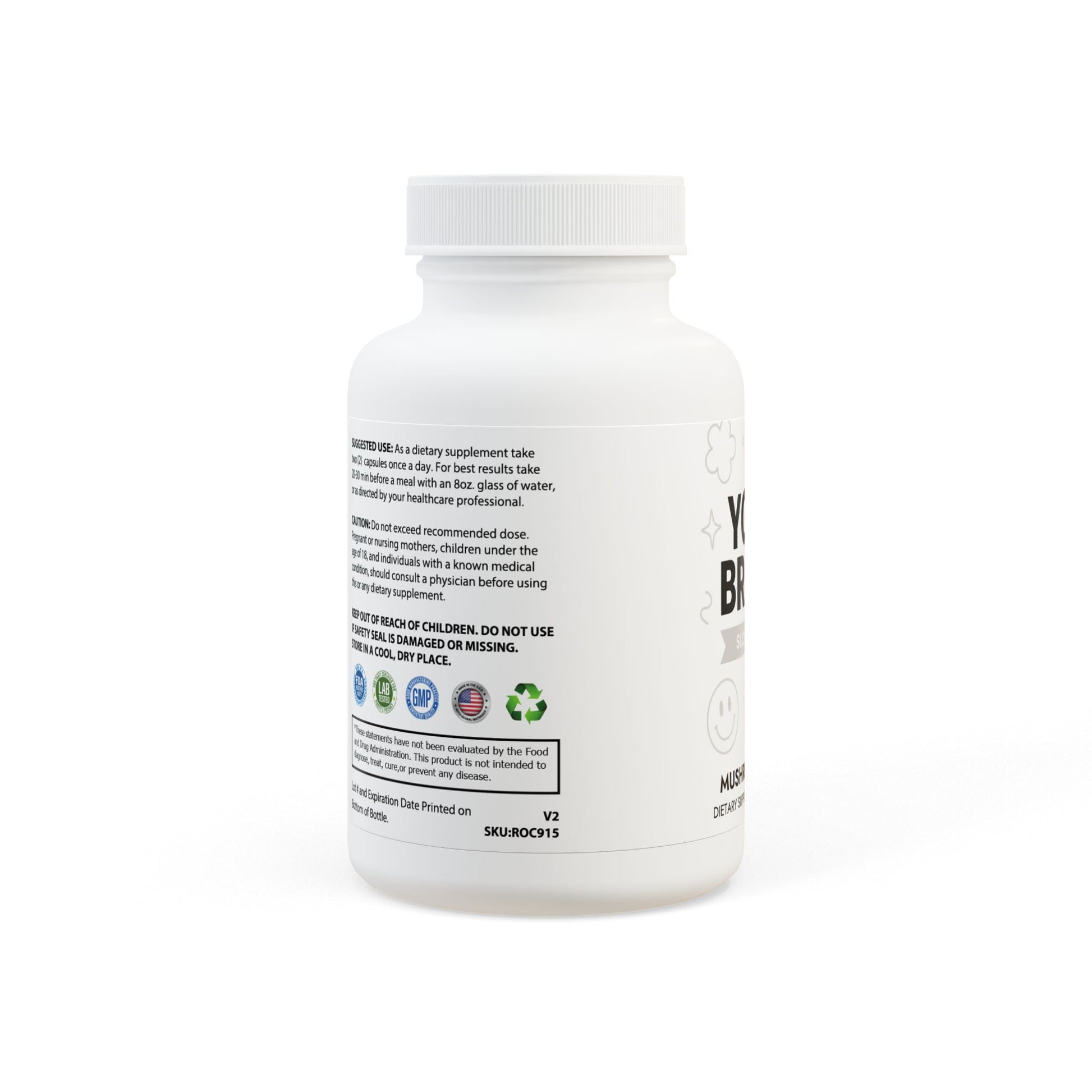 Lion's Mane Mushroom Blend Supplement (60 Capsules)