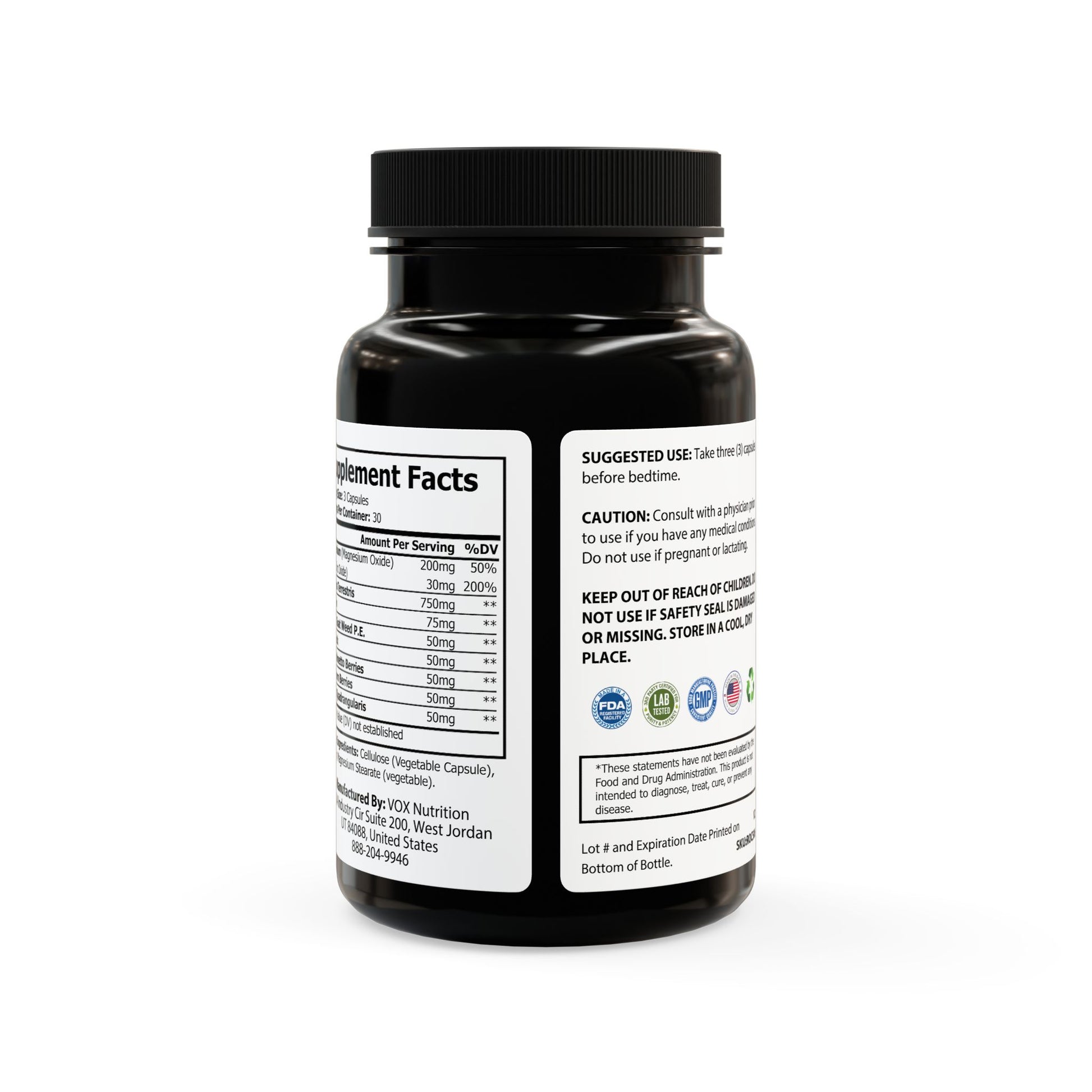 Magnesium Zinc (Resale: $20- $30) (90 Capsules)