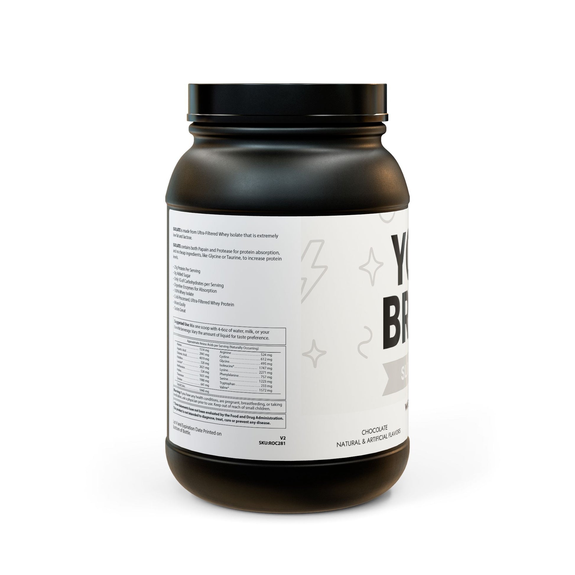 Whey Protein - Chocolate (Resale: $45-$60) (907g, 2lb)