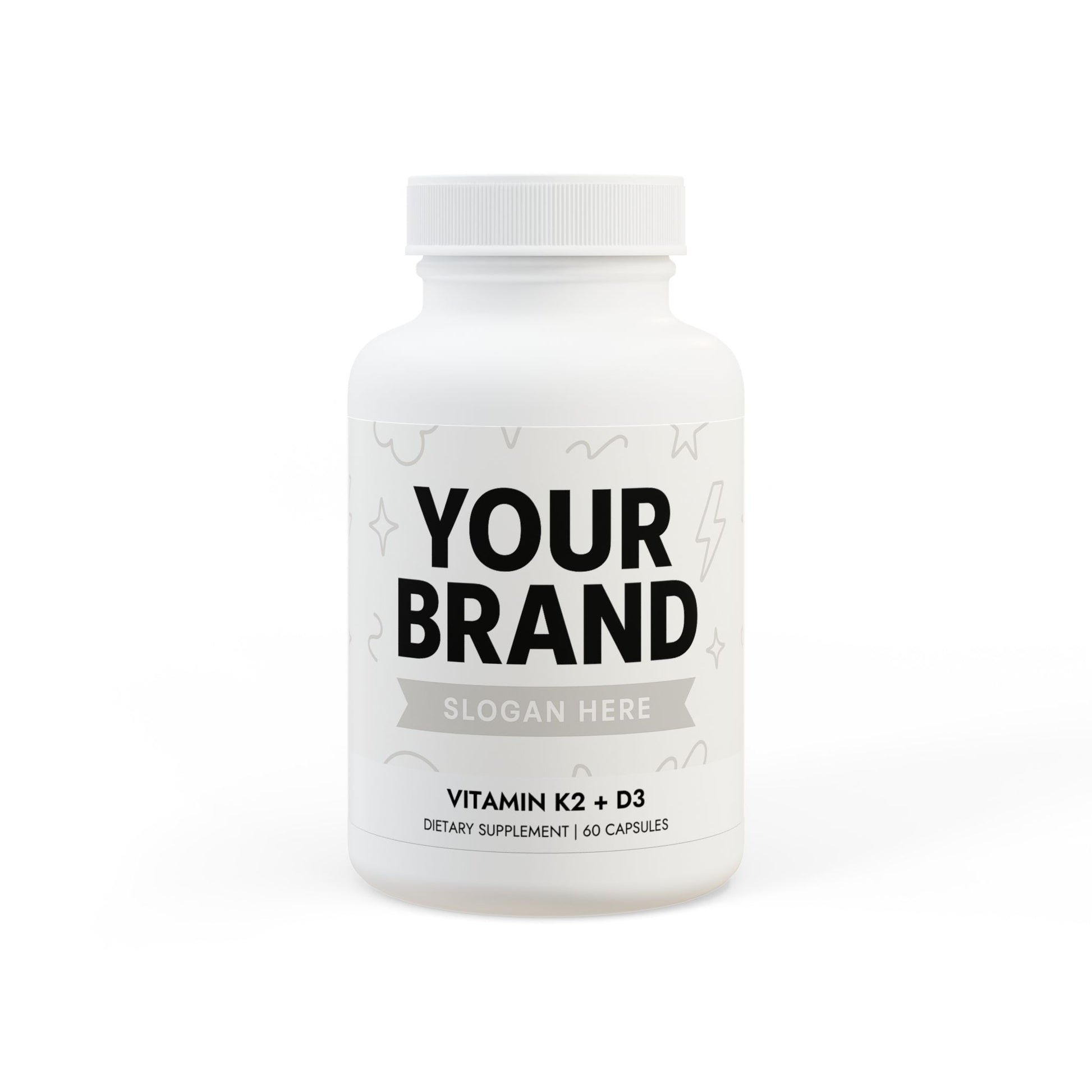 Vitamin K2 + D3 (Resale: $15-$25) (60 Capsules)