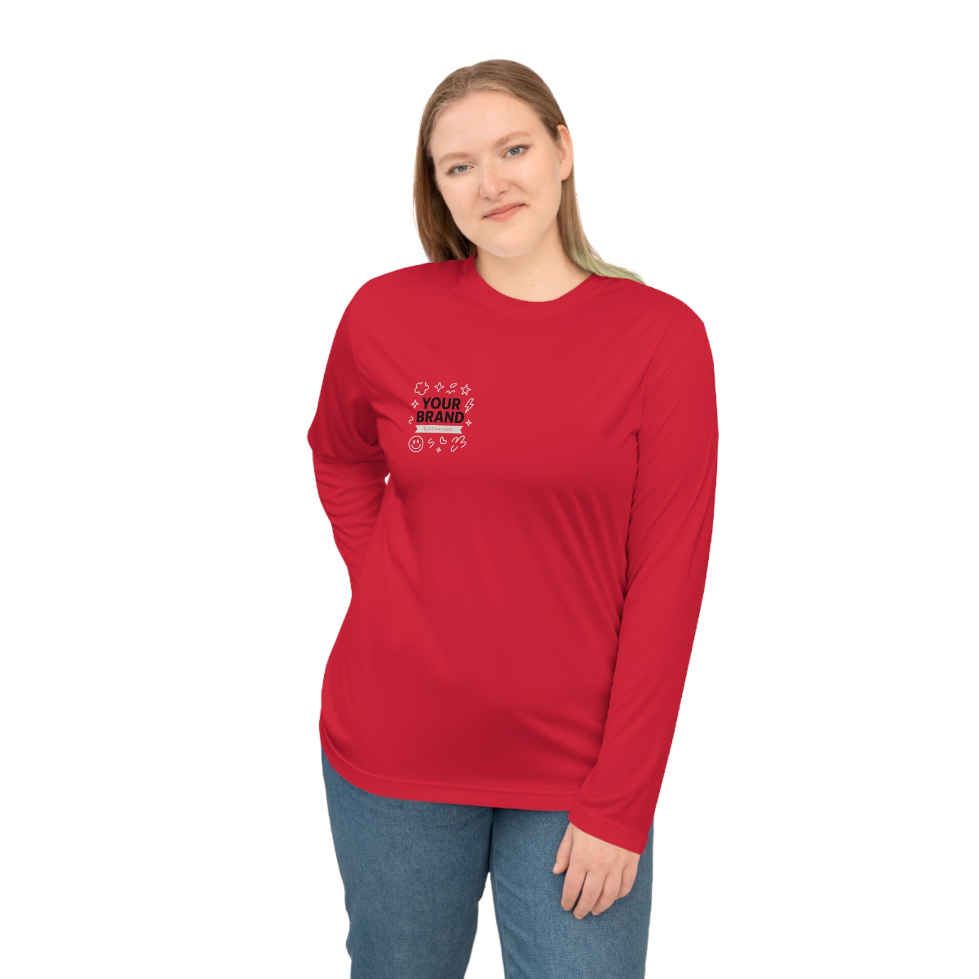 Performance Long-Sleeve - 100% Activewear Polyester