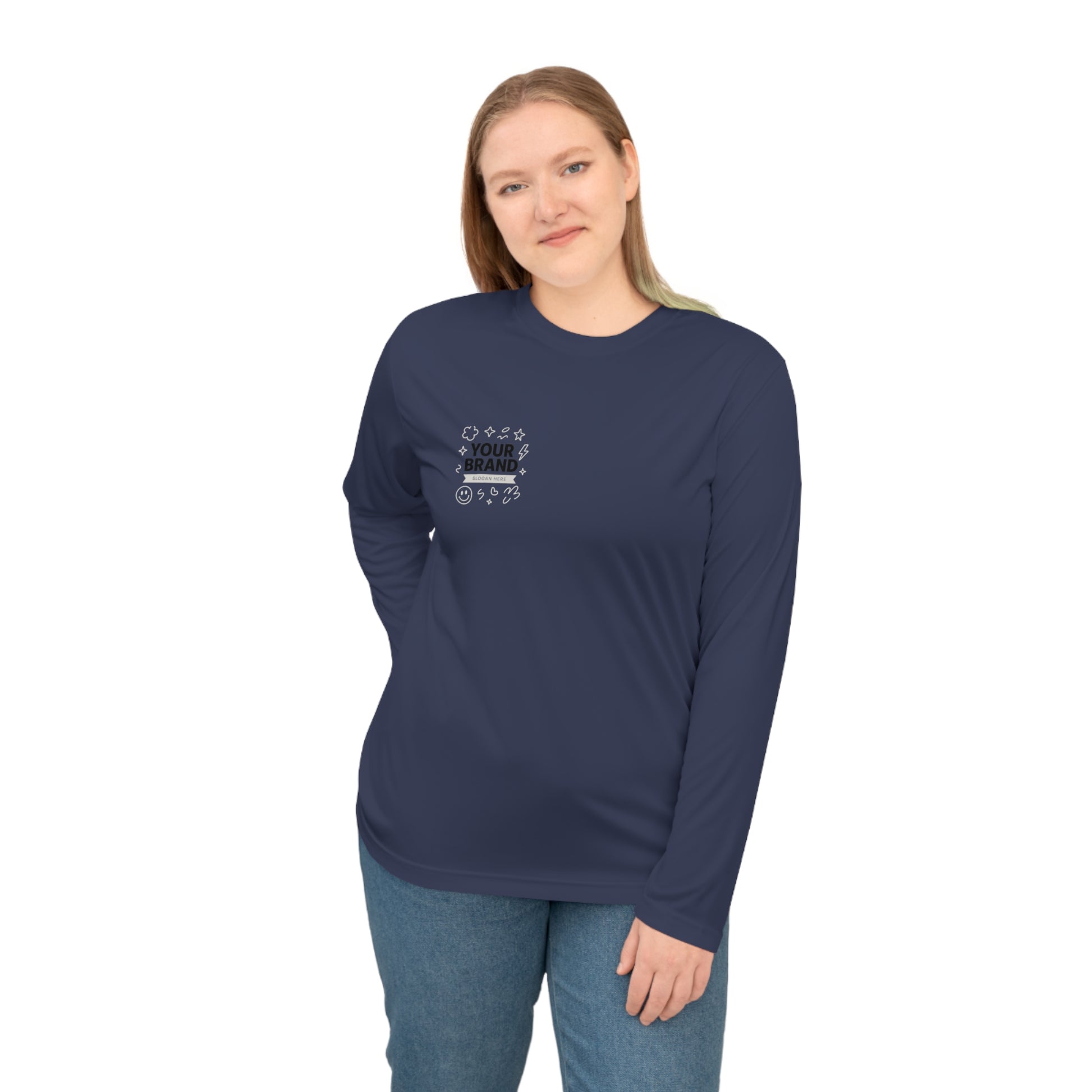 Performance Long-Sleeve - 100% Activewear Polyester