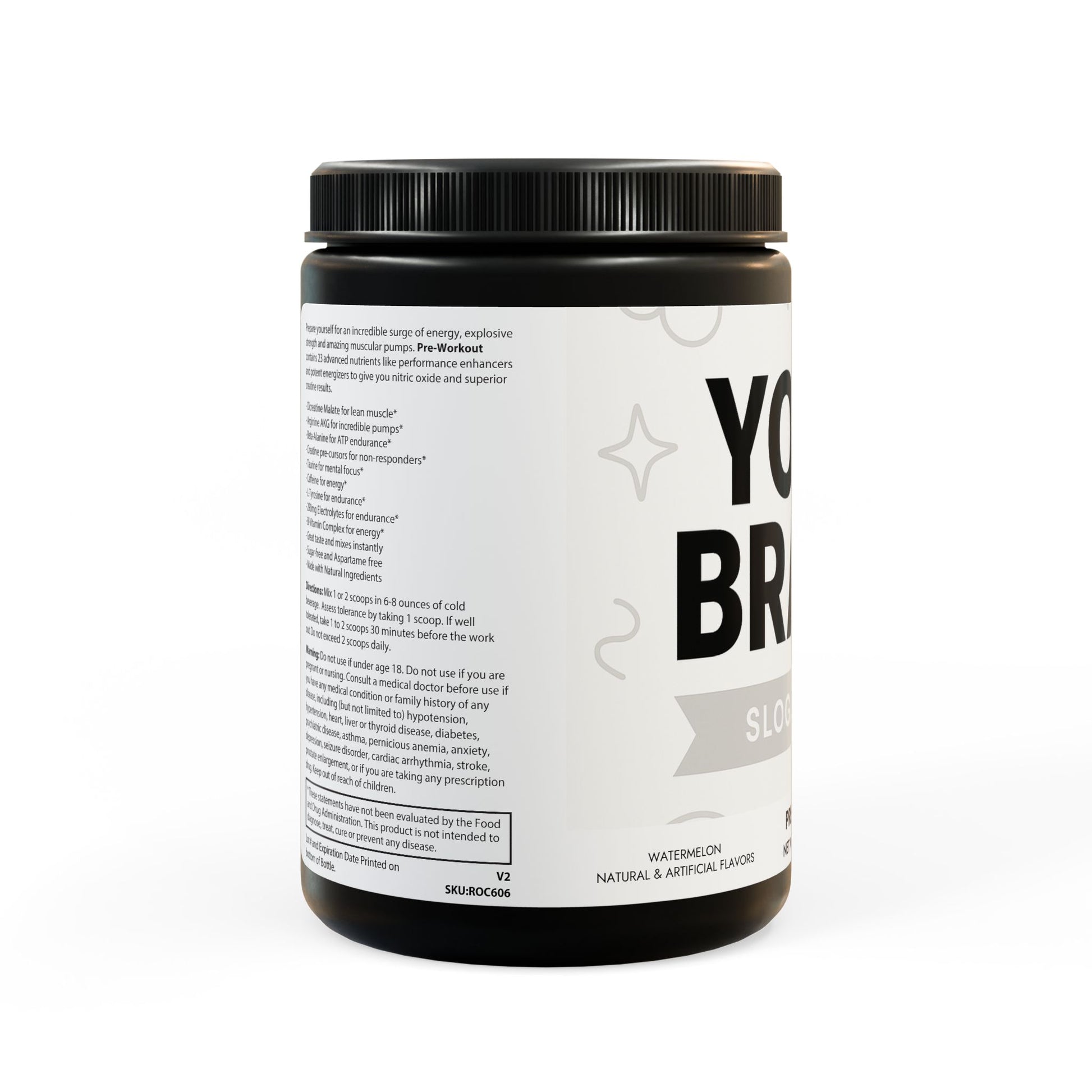 Pre-Workout-Watermelon (Resale: $25-$45) (300g, 10.58oz)